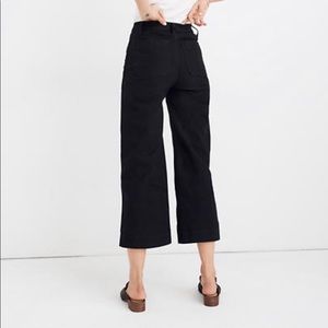 Black madewell Emmett Wide leg jeans